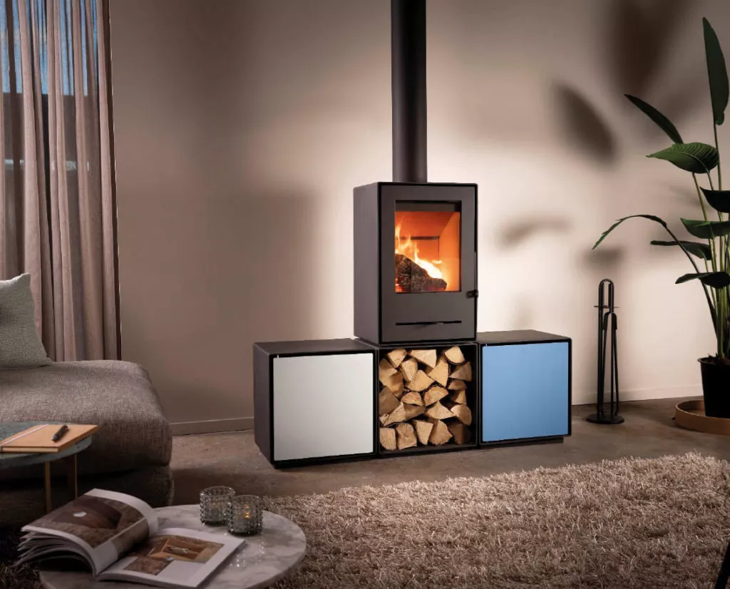 Poêle à bois Woody Grid