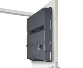 Porte et climatiseur intégré